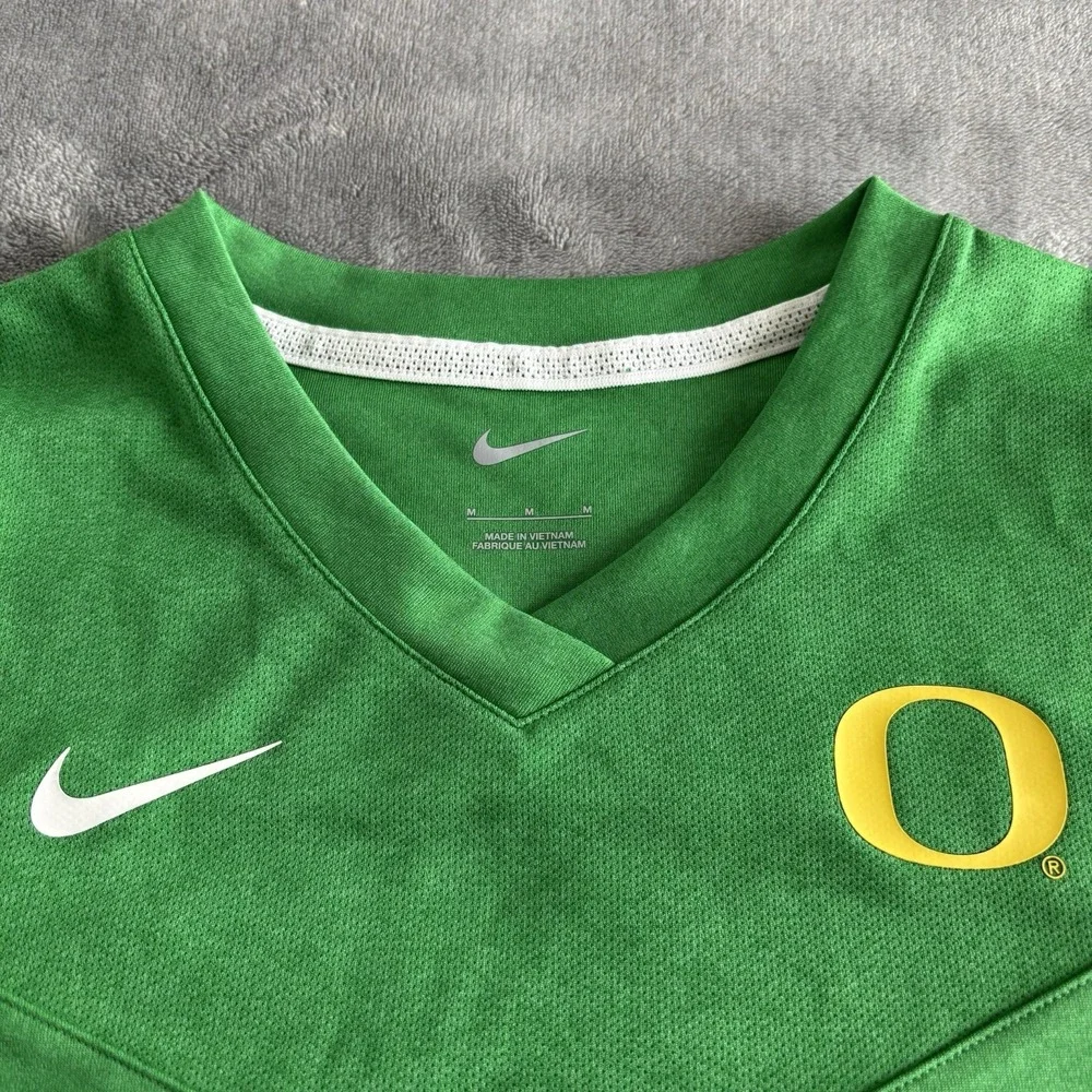 Nike Dri-FIT Women's Oregon Ducks T-Shirt Athletic Training Tee Size M